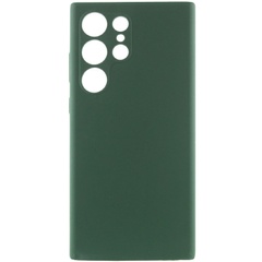 Чохол Silicone Cover Lakshmi Full Camera (AAA) для Samsung Galaxy S24 Ultra, Зеленый / Cyprus Green