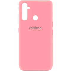Чехол Silicone Cover My Color Full Protective (A) для Realme C3 / 5i Розовый / Pink