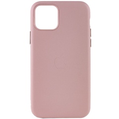 Шкіряний чохол Leather Case (AA Plus) для Apple iPhone 11 Pro Max (6.5"), Sand Pink
