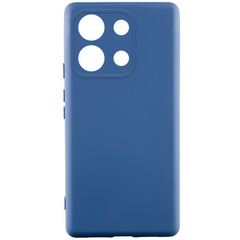 Чохол Silicone Cover Lakshmi Full Camera (A) для Xiaomi Poco X6 / Note 13 Pro 5G, Синій / Navy Blue