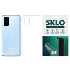 Защитная гидрогелевая пленка SKLO (тыл) для Samsung Galaxy A51 Прозрачный