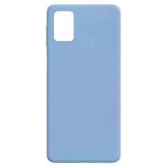 Силіконовий чохол Candy для Samsung Galaxy M31s, Голубой / Lilac Blue