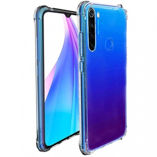 TPU чехол Epic Ease с усиленными углами для Xiaomi Redmi Note 8T Бесцветный (прозрачный)