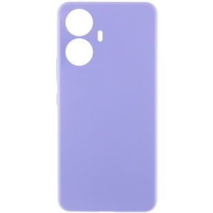 Чехол Silicone Cover Lakshmi Full Camera (AAA) для Realme 10 Pro+ Сиреневый / Dasheen