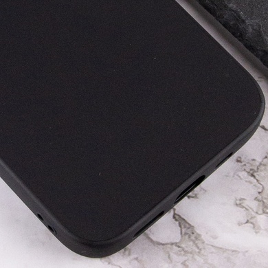 Силиконовый чехол Candy для Apple iPhone 13 Pro (6.1") Черный