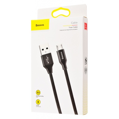 Дата кабель Baseus Yiven Micro USB Cable 2.0A (1m) (CAMYW-A) Черный