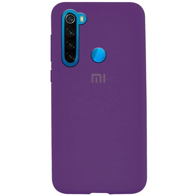 Чохол Silicone Cover Full Protective (AA) для Xiaomi Redmi Note 8T, Фіолетовий / Purple