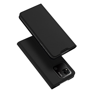 Чехол-книжка Dux Ducis с карманом для визиток для Xiaomi Redmi 10A / 9C Черный