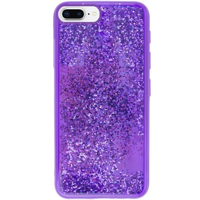 TPU+PC чехол Sparkle (glitter) для Apple iPhone 7 plus / 8 plus (5.5"), Фиолетовый