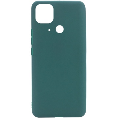 Силіконовий чохол Candy для Xiaomi Poco C40, Зеленый / Forest green