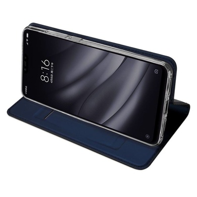 Чохол-книжка Dux Ducis з кишенею для візиток для Xiaomi Mi 8 Lite / Mi 8 Youth (Mi 8X), Синий