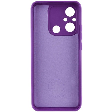 Чехол Silicone Cover Lakshmi Full Camera (A) для Xiaomi Redmi 12C Фиолетовый / Purple