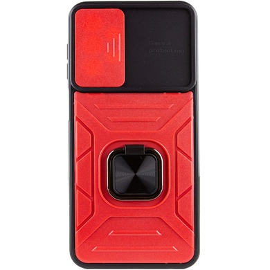 Удароміцний чохол Camshield Flash Ring для Samsung Galaxy A32 4G, red