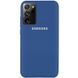 Чохол Silicone Cover Full Protective (AA) Samsung Galaxy Note 20 Ultra, Синій / Navy Blue