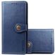 Шкіряний чохол книжка GETMAN Gallant (PU) для Samsung Galaxy A03 Core, Синий