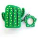 Силиконовый футляр Smile Fruits series для наушников AirPods 1/2 + кольцо Cactus