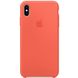 Чохол Silicone Case (AA) для Apple iPhone X (5.8 ") / XS (5.8"), Оранжевый / Nectraine