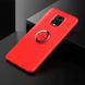 TPU чехол Deen ColorRing под магнитный держатель (opp) для Xiaomi Redmi Note 9s/Note 9 Pro/9 Pro Max Красный / Красный