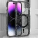 Чехол TPU Galaxy Sparkle (MagFit) для Apple iPhone 12 Pro Max (6.7") Black+Glitter