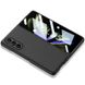 Кожаный чехол GKK 360 + Glass с подставкой для Samsung Galaxy Z Fold5 Carbon