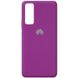 Чехол Silicone Cover Full Protective (AA) для Huawei P Smart (2021) Фиолетовый / Grape