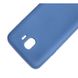 Чехол Silicone Cover without Logo (AA) для Samsung J400F Galaxy J4 (2018), Синий / Blue