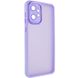 TPU+PC чохол Accent для Motorola Moto G32, White / Purple