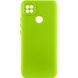 Чехол Silicone Cover Lakshmi Full Camera (A) для Xiaomi Redmi 9C Салатовый / Neon Green