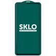 Захисне скло SKLO 5D (тех.пак) для Samsung Galaxy S21 FE, Чорний