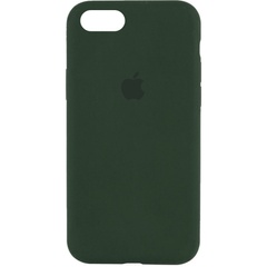 Чехол Silicone Case Full Protective (AA) для Apple iPhone 7 / 8 / SE (2020) (4.7") Зеленый / Cyprus Green