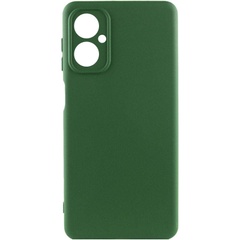 Чохол Silicone Cover Lakshmi Full Camera (A) для Motorola Moto G14, Зелений / Dark Green
