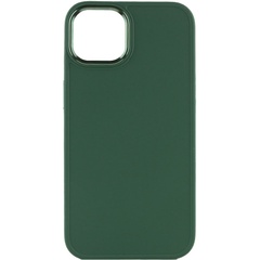 TPU чехол Bonbon Metal Style для Samsung Galaxy A12 Зеленый / Pine green