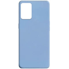 Силиконовый чехол Candy для Oppo A74 4G / F19 Голубой / Lilac Blue