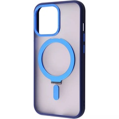 TPU+PC чохол WAVE Attraction case with Magnetic Safe для Apple iPhone 13 Pro Max (6.7"), Blue