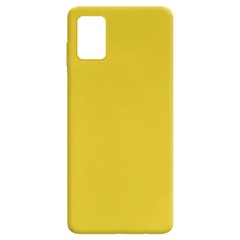 Силиконовый чехол Candy для Samsung Galaxy M31s Желтый