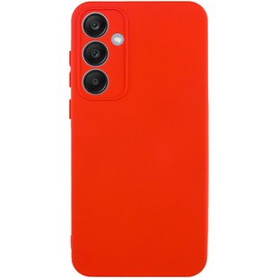 Чехол TPU GETMAN Liquid Silk Full Camera для Samsung Galaxy S24 FE Красный / Red