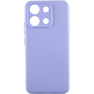 Чехол Silicone Cover Lakshmi Full Camera (A) для Xiaomi Poco X6 / Note 13 Pro 5G Сиреневый / Dasheen