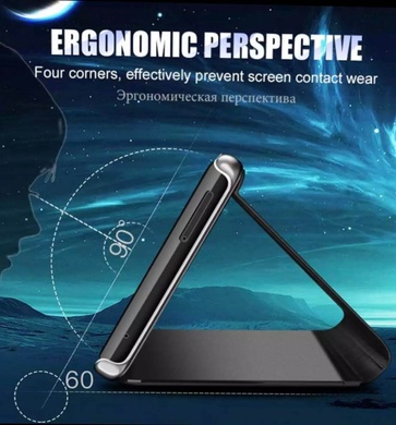 Чохол-книжка Clear View Standing Cover для Samsung Galaxy A52 4G / A52 5G / A52s, Чорний