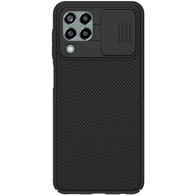 Карбоновая накладка Nillkin Camshield (шторка на камеру) для Samsung Galaxy M53 5G Черный / Black