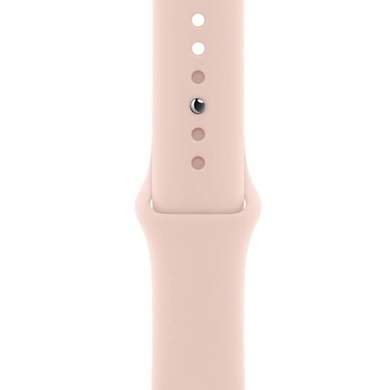 Силіконовий ремінець для Apple watch 42mm/44mm/45mm/49mm, Рожевий / Pink Sand