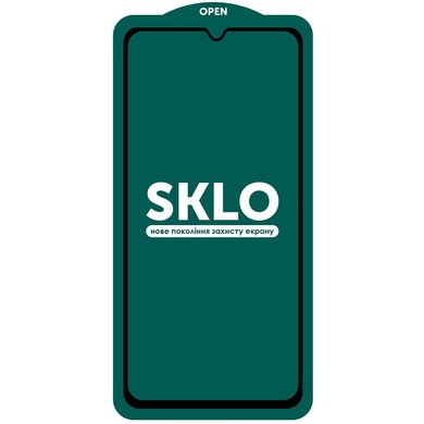 Захисне скло SKLO 5D (тех.пак) для Samsung Galaxy M23 5G / M33 5G / M13 4G, Чорний