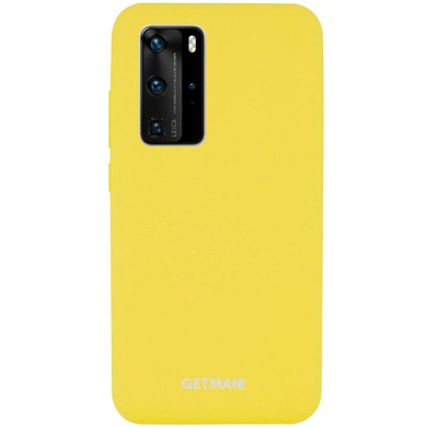 Чехол Silicone Cover GETMAN for Magnet для Huawei P40