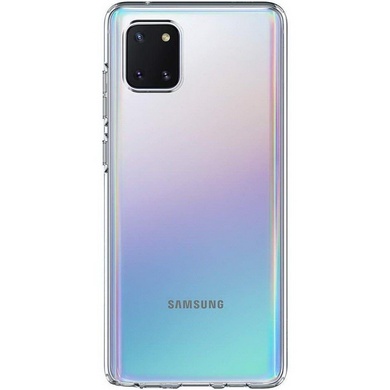 TPU чехол GETMAN Transparent 1,0 mm для Samsung Galaxy Note 10 Lite (A81)