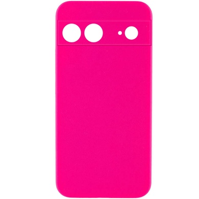 Чохол Silicone Cover Lakshmi Full Camera (AAA) для Google Pixel 7, Розовый / Barbie pink