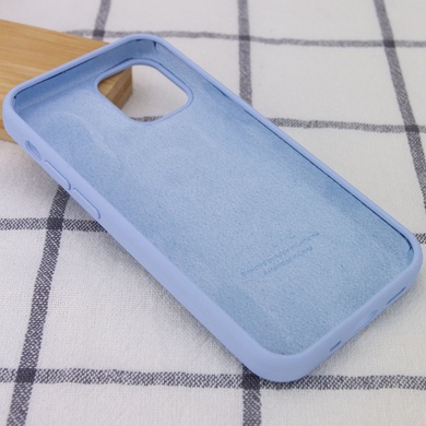 Чохол Silicone Case Full Protective (AA) для Apple iPhone 14 (6.1"), Голубой / Lilac Blue