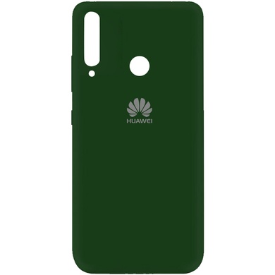 Чохол Silicone Cover My Color Full Protective (A) для Huawei P40 Lite E / Y7p (2020), Зелений / Dark Green