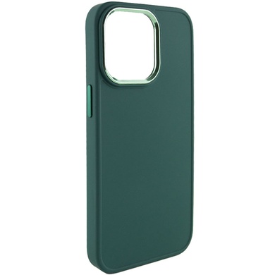 TPU чохол Bonbon Metal Style для Apple iPhone 13 Pro Max (6.7"), Зелений / Pine green