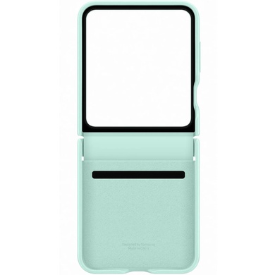 Шкіряний чохол Leather Case (AAA) для Samsung Galaxy Z Flip6, turquoise