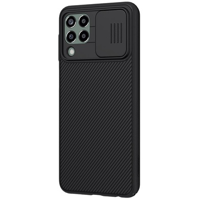 Карбоновая накладка Nillkin Camshield (шторка на камеру) для Samsung Galaxy M53 5G Черный / Black