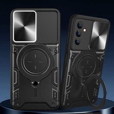 Ударопрочный чехол Bracket case with Magnetic для Samsung Galaxy A15 4G/5G Black